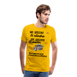 Camisa premium motor - amarillo sol