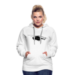 Sudadera con capucha "helicopter" - blanco