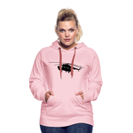 Sudadera con capucha "helicopter" - rosa cristal