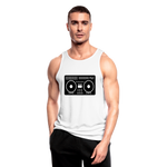 Tank top "DJ-Mixer" - blanco