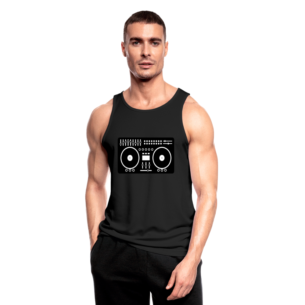 Tank top "DJ-Mixer" - negro