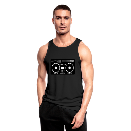Tank top "DJ-Mixer" - negro