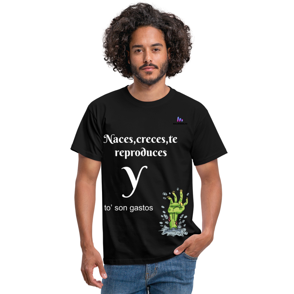 Camisa gastos - negro