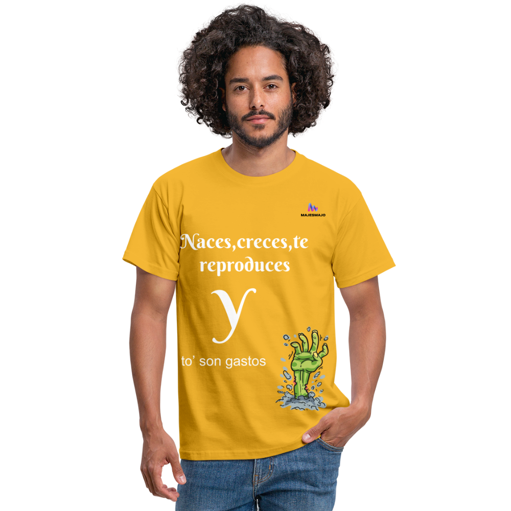 Camisa gastos - amarillo