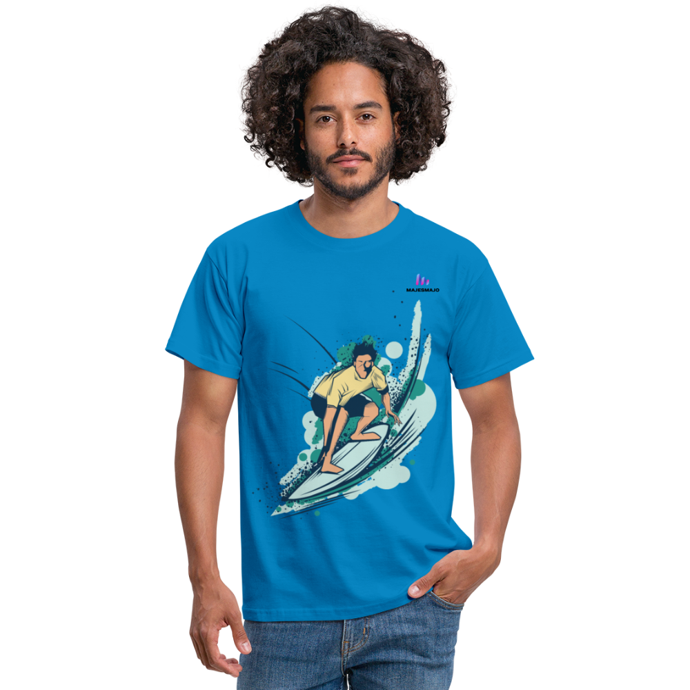 Camisa Surf - azul intenso
