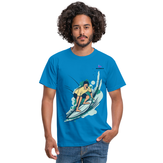 Camisa Surf - azul intenso