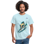 Camisa Surf - celeste