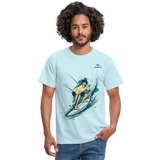 Camisa Surf - celeste