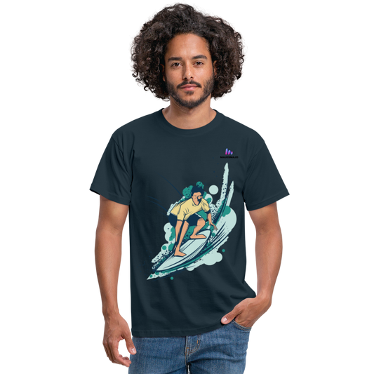 Camisa Surf - azul marino