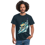 Camisa Surf - azul marino