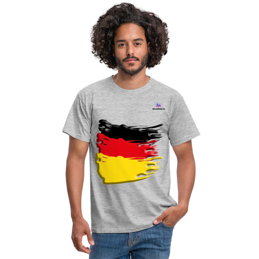 Camisa Alemán - gris jaspeado