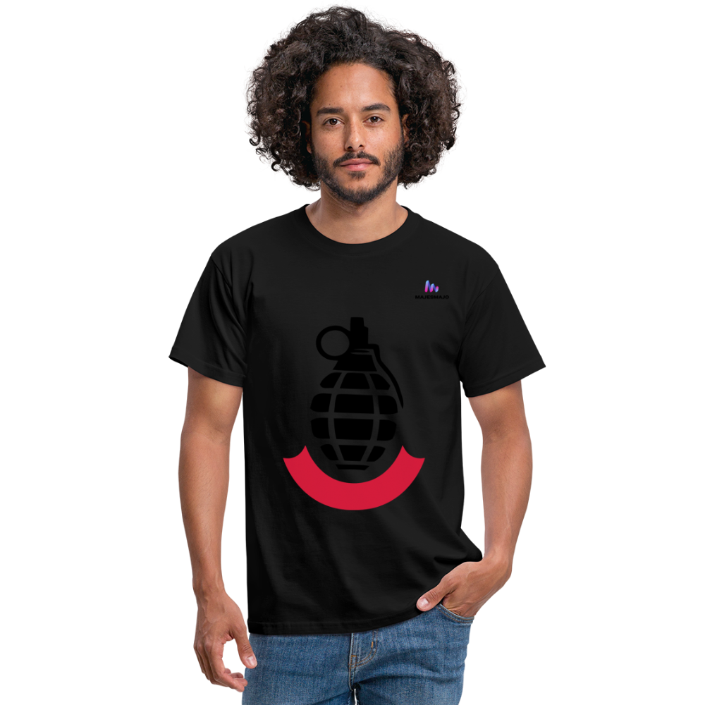 Camisa granada - negro