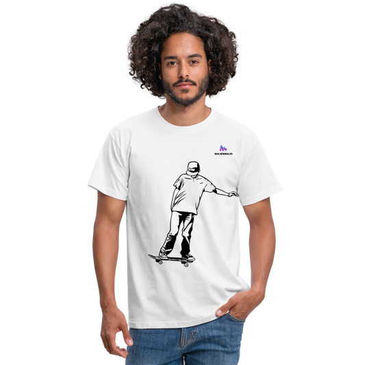 Camisa skate - blanco