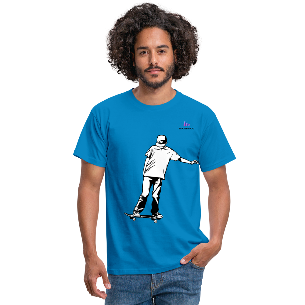 Camisa skate - azul intenso