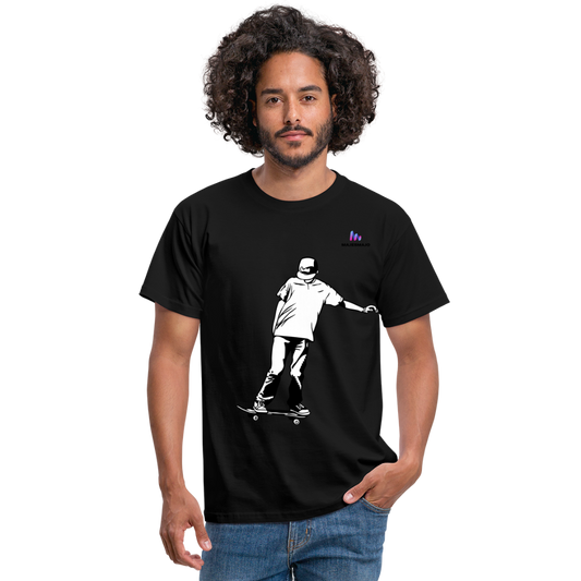 Camisa skate - negro