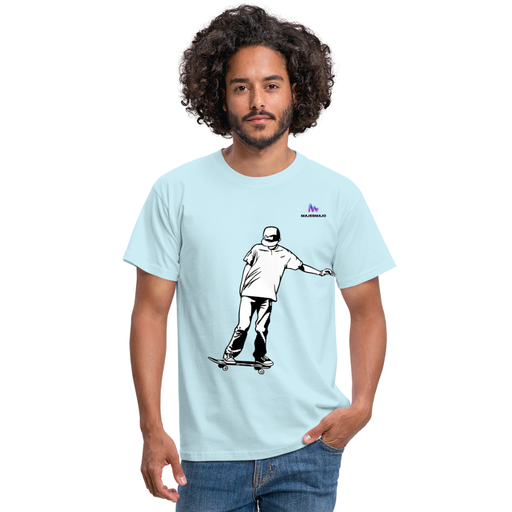 Camisa skate - celeste