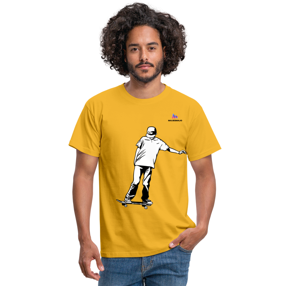 Camisa skate - amarillo