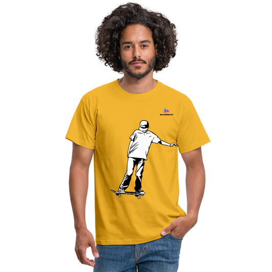 Camisa skate - amarillo