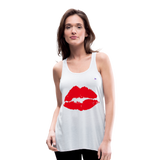 Camisa sin mangas kiss - blanco