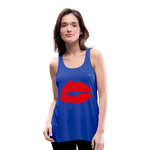 Camisa sin mangas kiss - azul intenso