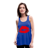 Camisa sin mangas kiss - azul intenso