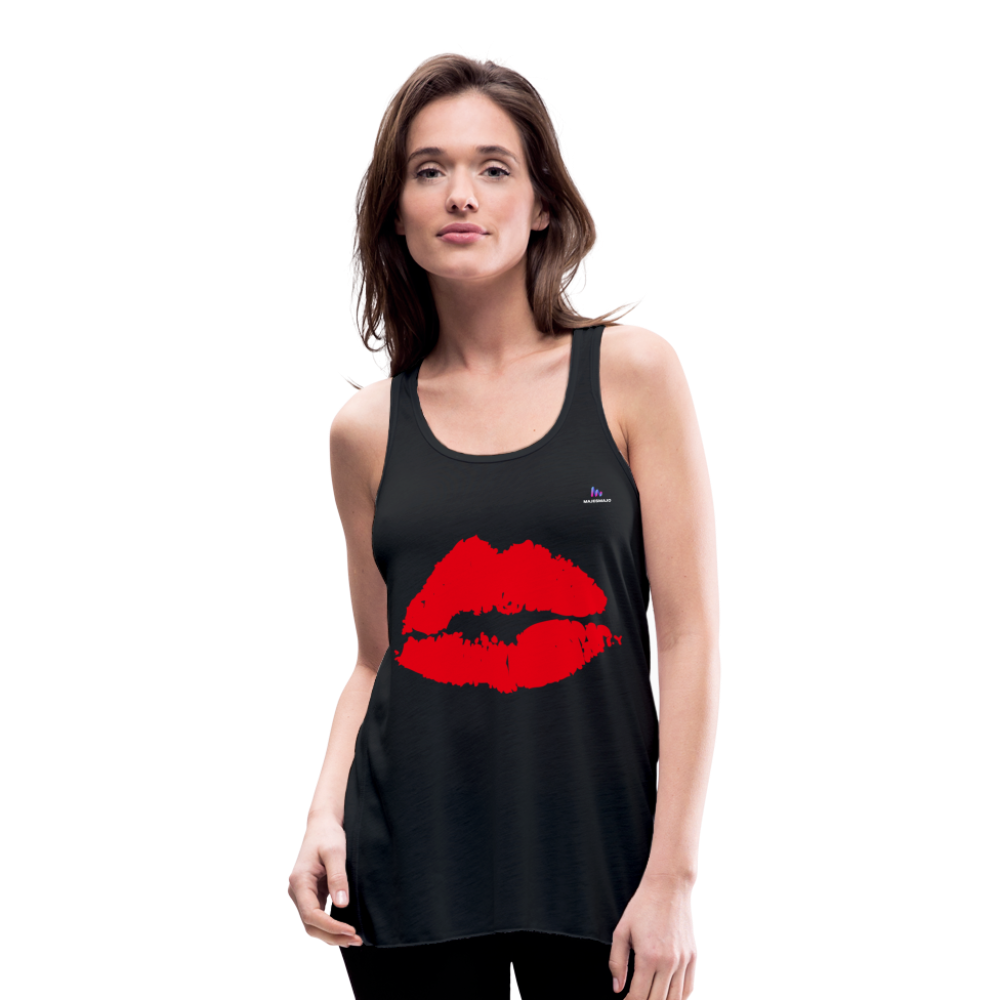 Camisa sin mangas kiss - negro