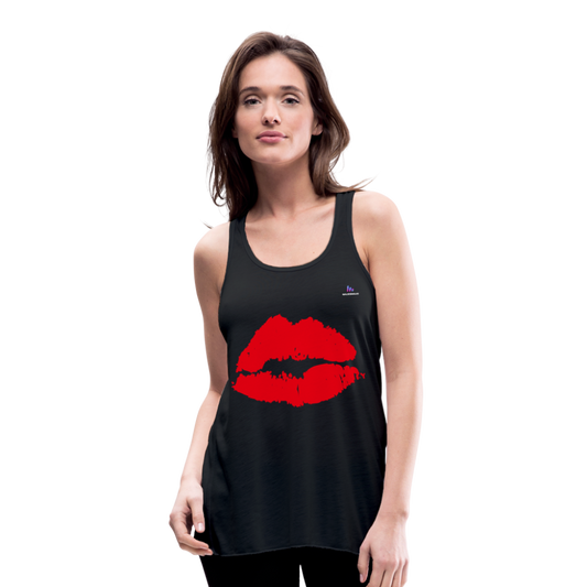 Camisa sin mangas kiss - negro