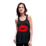 Camisa sin mangas kiss - negro