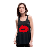 Camisa sin mangas kiss - negro