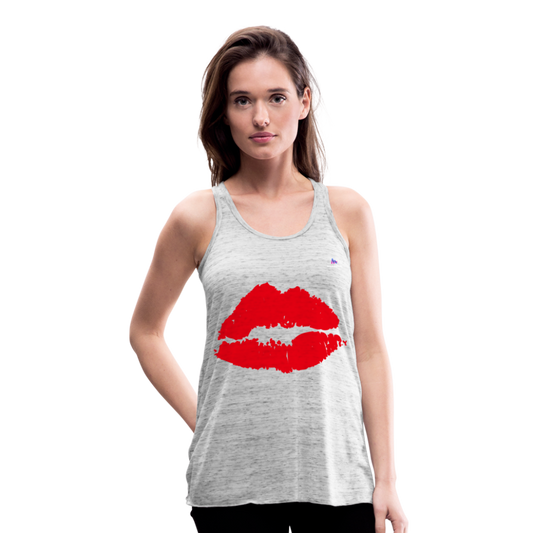 Camisa sin mangas kiss - gris jaspeado
