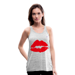 Camisa sin mangas kiss - gris jaspeado