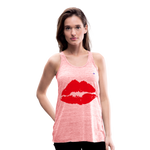 Camisa sin mangas kiss - rojo jaspeado