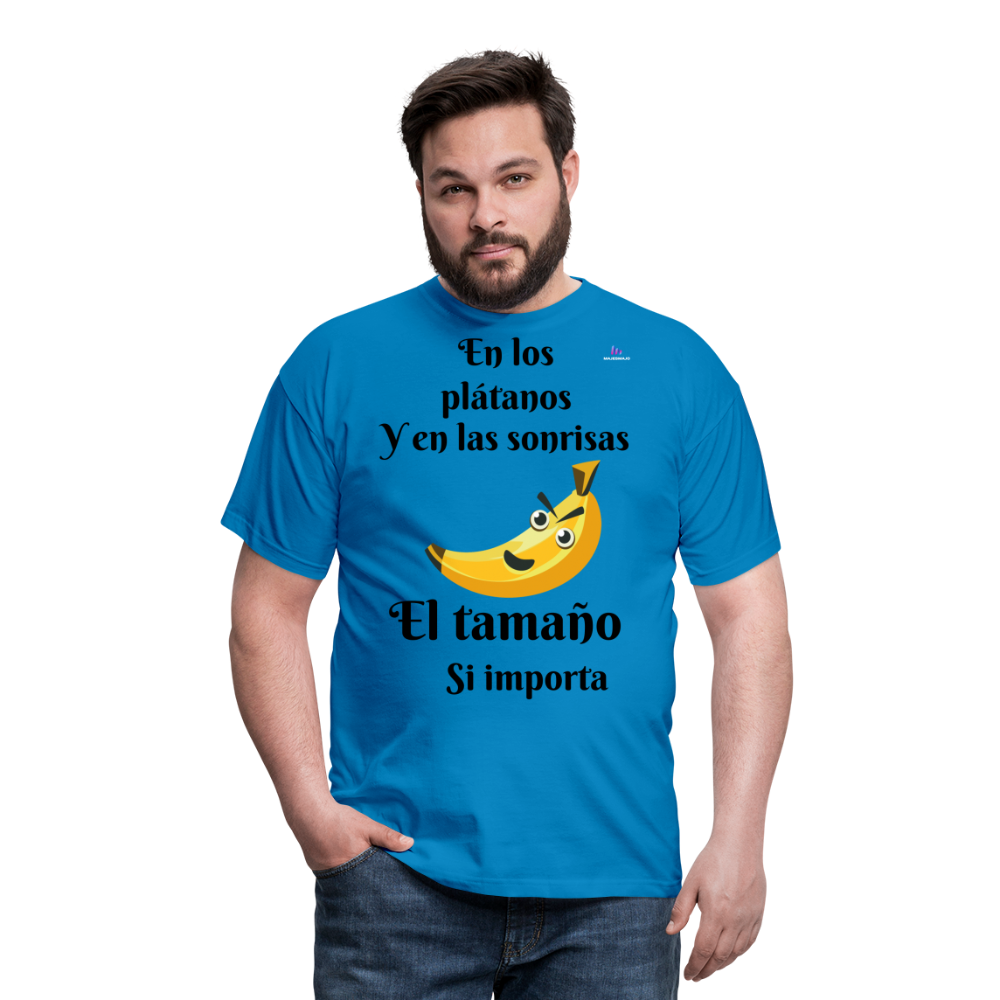 Camisa plátano - azul intenso