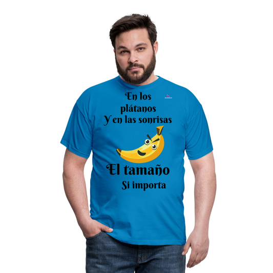 Camisa plátano - azul intenso