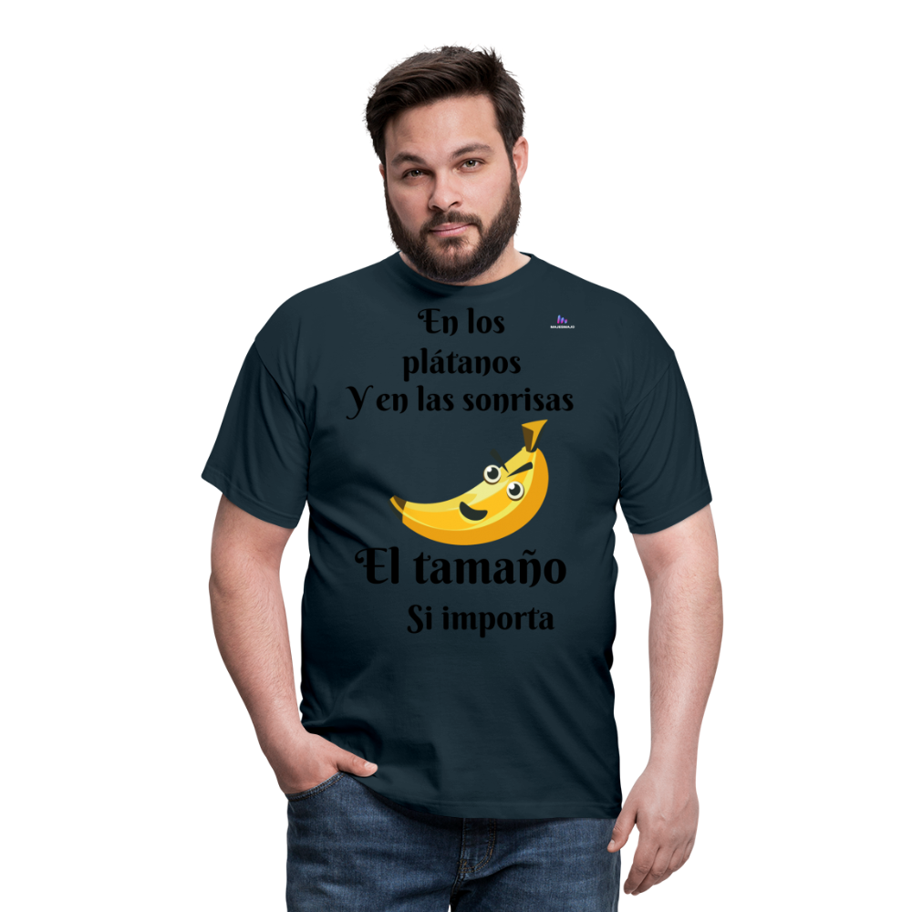 Camisa plátano - azul marino