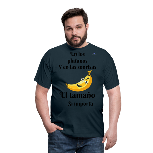 Camisa plátano - azul marino