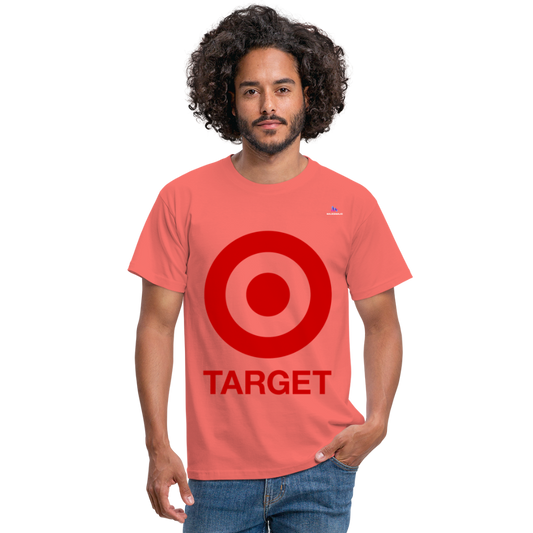 Camisa target - coral