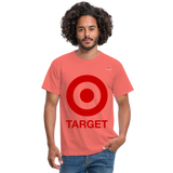 Camisa target - coral