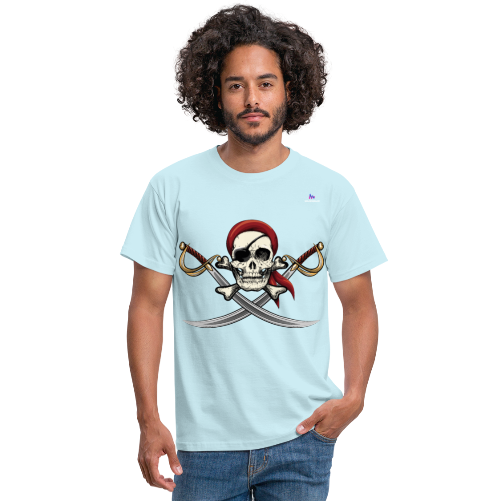 Camisa pirata - celeste