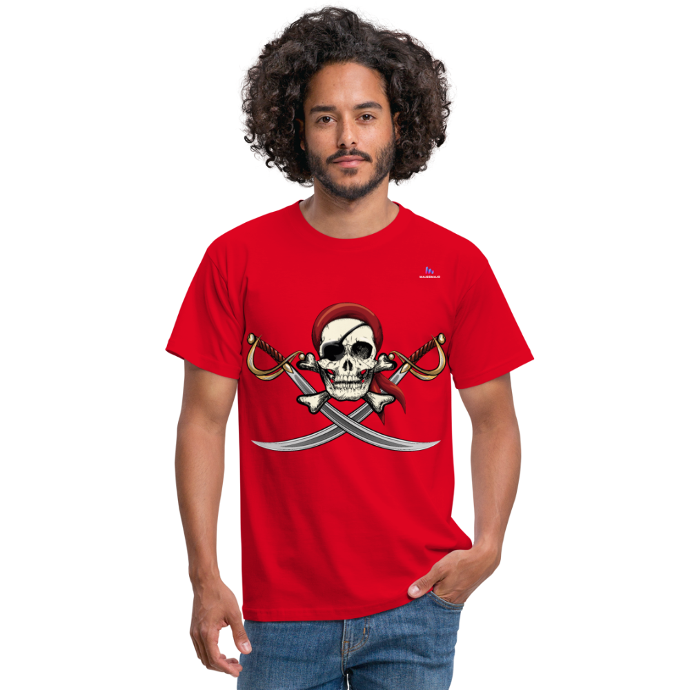 Camisa pirata - rojo