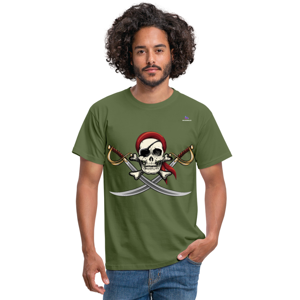 Camisa pirata - verde oliva