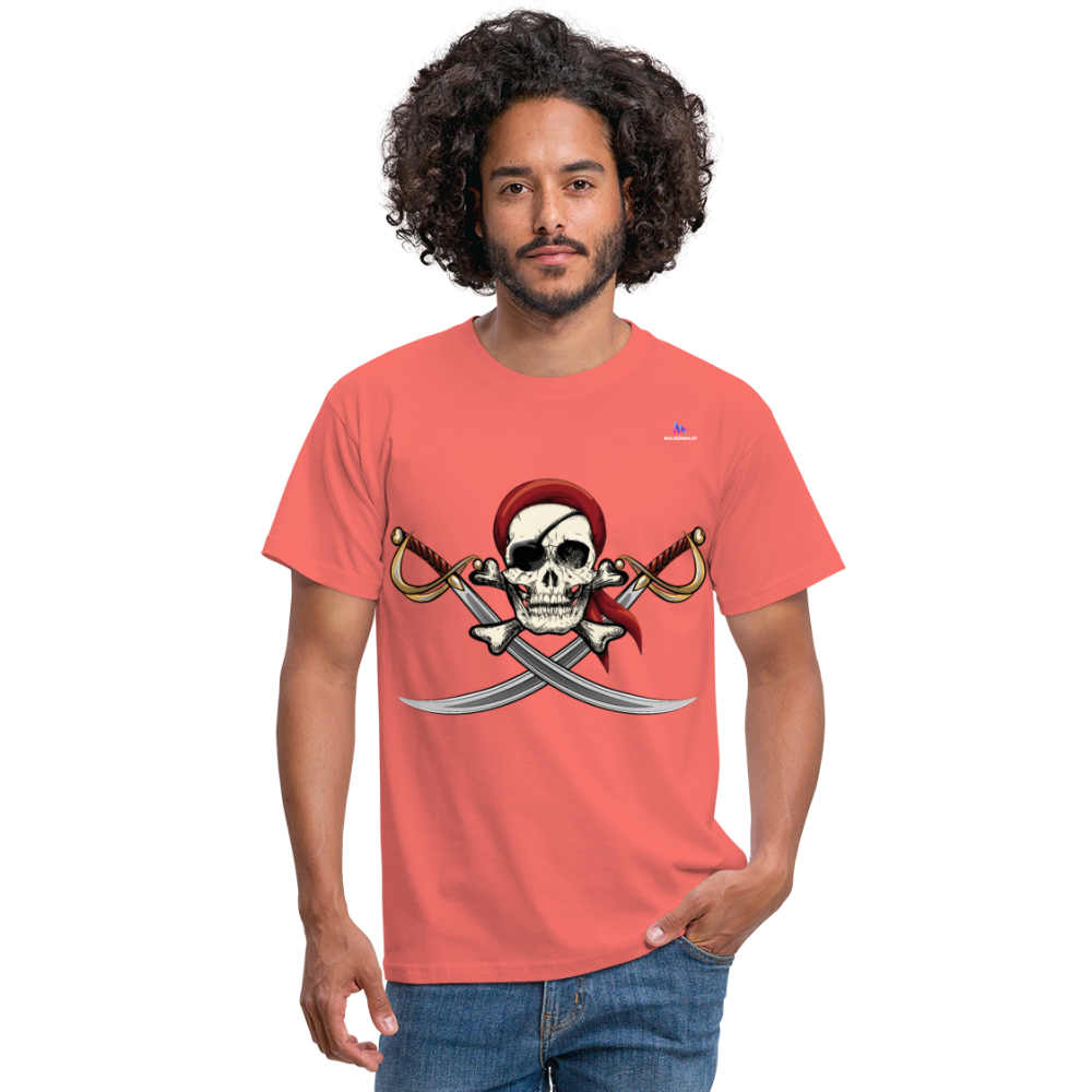Camisa pirata - coral