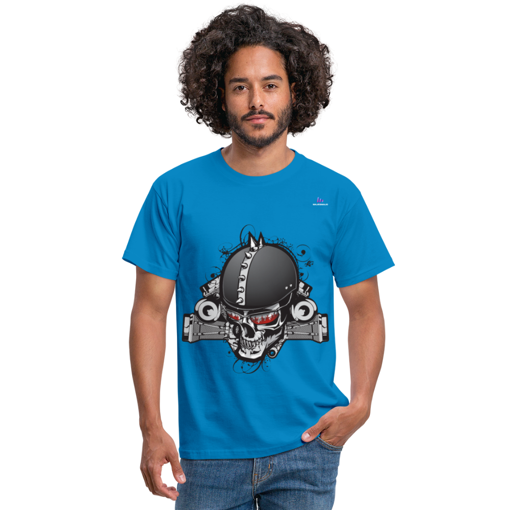 Camisa cabeza - azul intenso