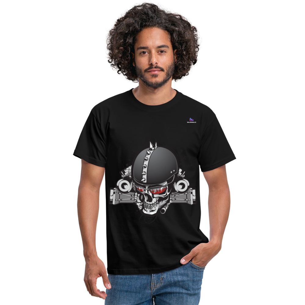 Camisa cabeza - negro