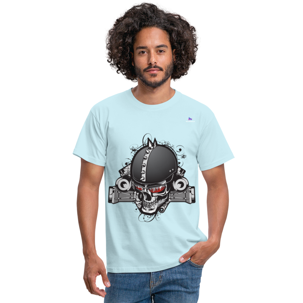 Camisa cabeza - celeste