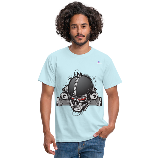 Camisa cabeza - celeste