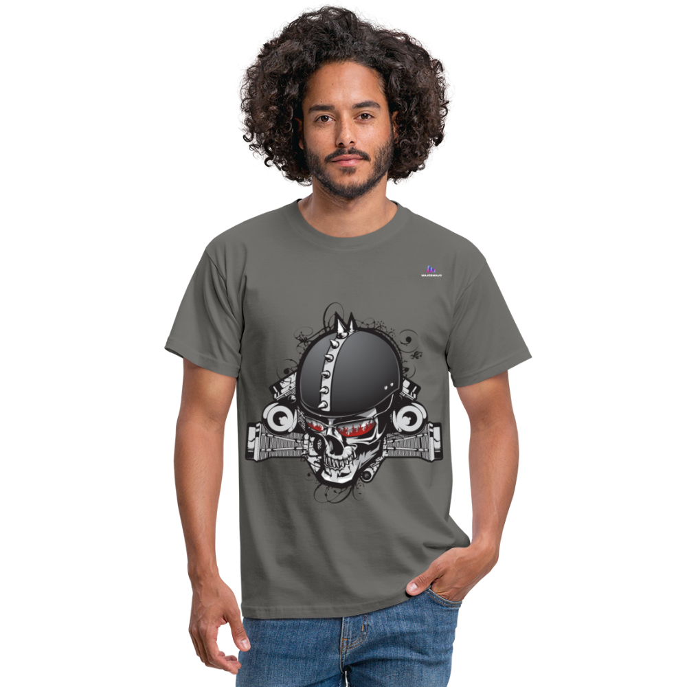 Camisa cabeza - gris grafito