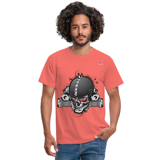 Camisa cabeza - coral