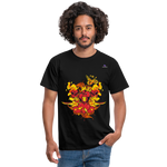 Camisa corazones muertos - negro