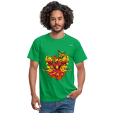 Camisa corazones muertos - verde 